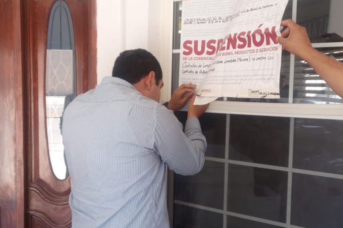 Profeco suspende a proveedores inmobiliarios en Chihuahua