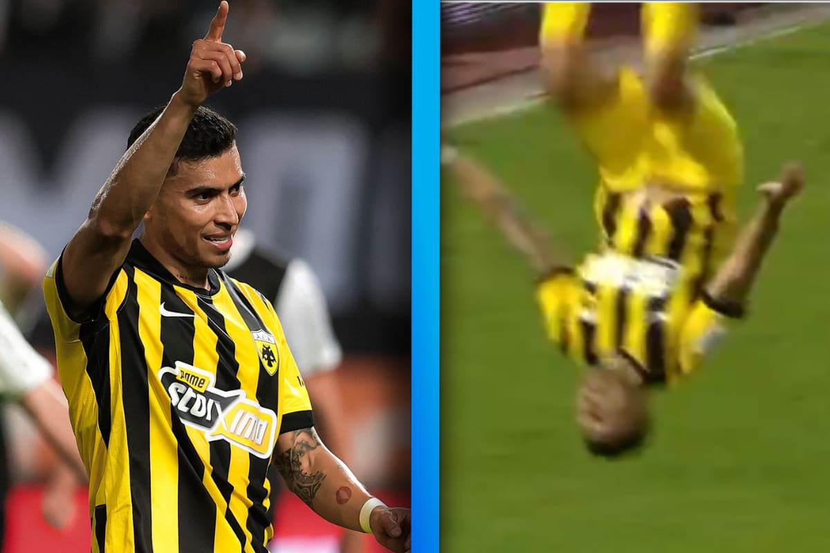 VIDEO: Orbelín Pineda le da la victoria al AEK de Atenas y los mantiene en la lucha por el campeonato