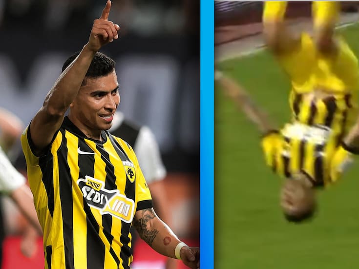 VIDEO: Orbelín Pineda le da la victoria al AEK de Atenas y los mantiene en la lucha por el campeonato