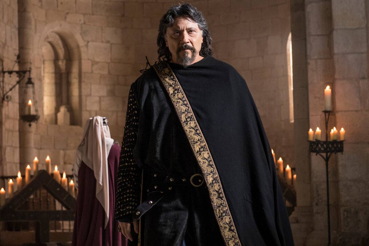 Carlos Bardem se siente como pez en el agua en 'El Cid'