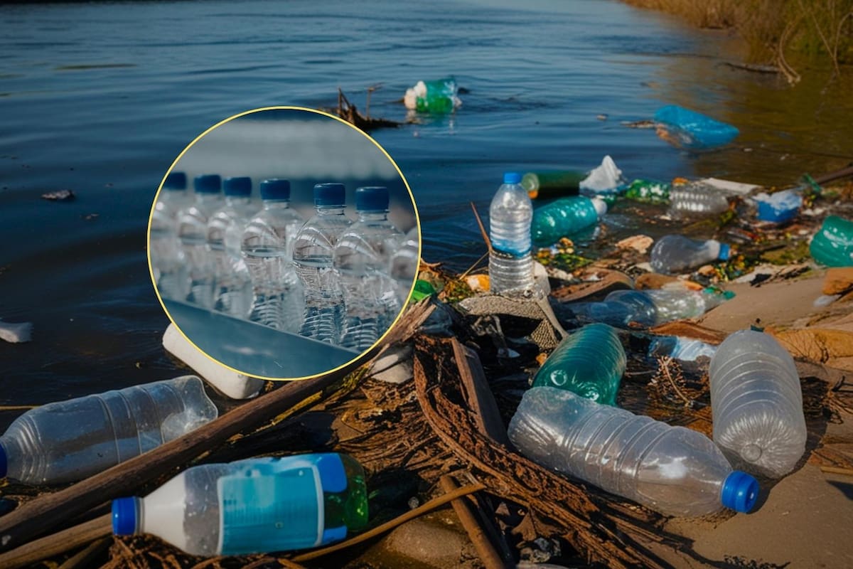 Cada botella de agua puede requerir hasta 150 litros para fabricarse y el consumo de 273 litros por persona al año en México, un país con acuíferos sobreexplotados, intensificó la crisis hídrica