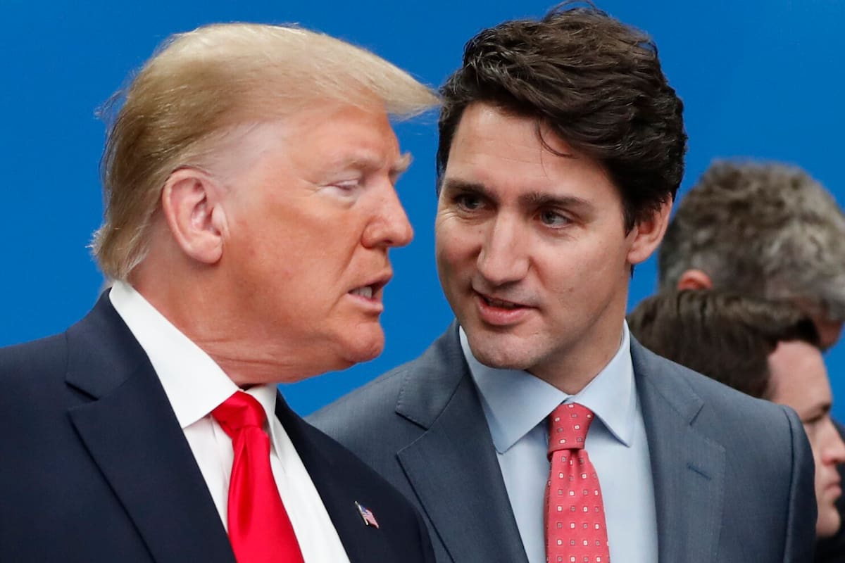 Tras amenaza de araceles, Trump y Trudeau conversan al respecto