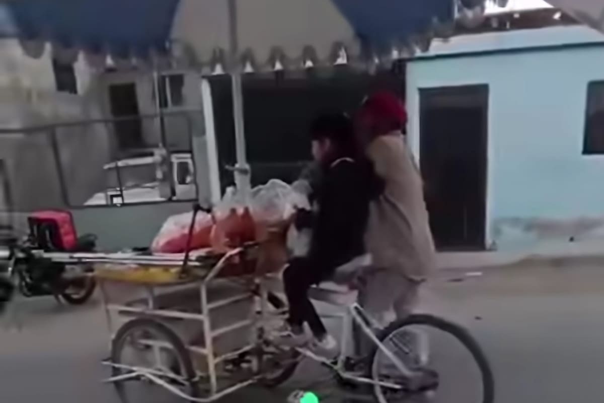 Le robaron su triciclo donde vendía dulces en Valle Verde