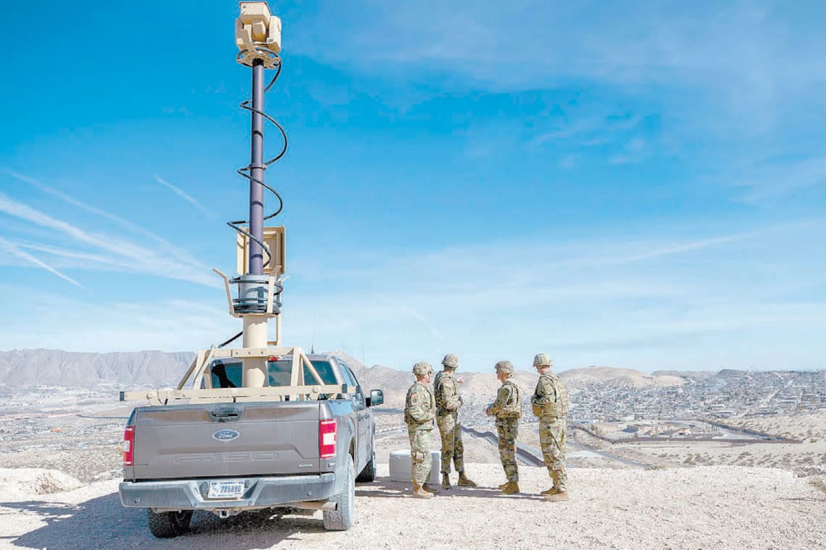Suma despliegue militar de Trump 10 mil tropas en la frontera