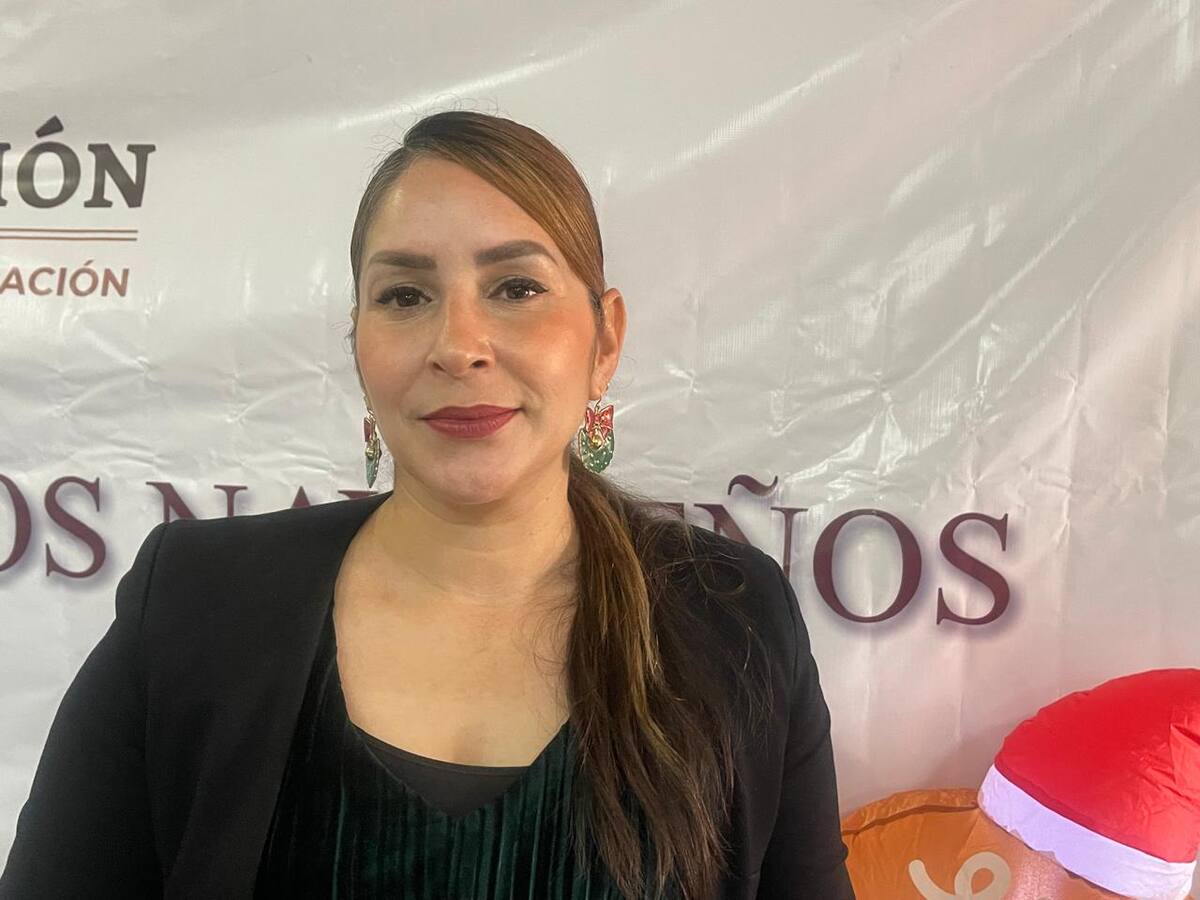 Jessica Zavala Sámano, delegada de la Secretaría de Educación. | Foto: Carmen Gutiérrez