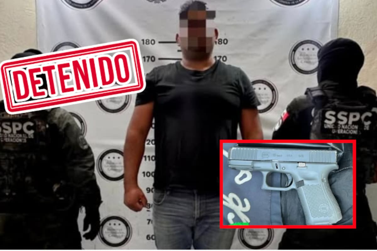 Detienen a civil armado en Culiacán durante operativo conjunto
