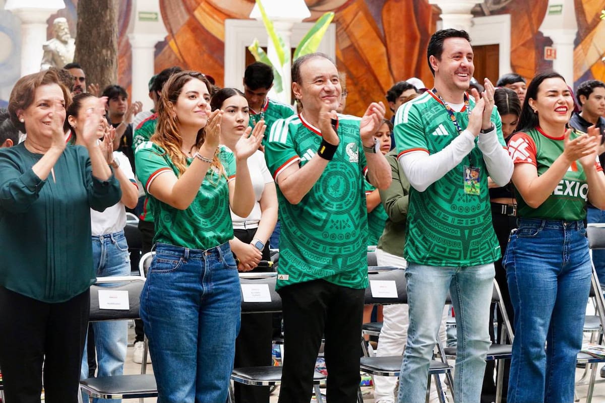 Durazo celebra con niños, jóvenes y futbolistas sonorenses el arranque del Mundial 2026 y el debut de México en la Copa