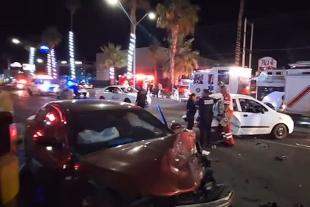 Estiman 45 accidentes de tránsito diariamente en Mexicali