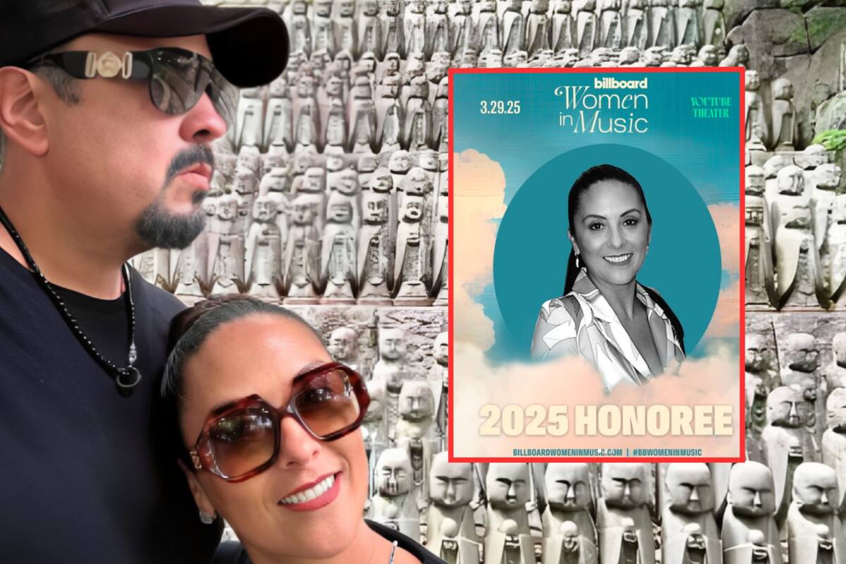 Aneliz Álvarez, madre de Ángela, recibe el título de Mujer del Año en la música por Billboard