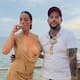 ¿Romance o colaboración? Gala Montes y Emiliano Aguilar comparten momentos junto al mar