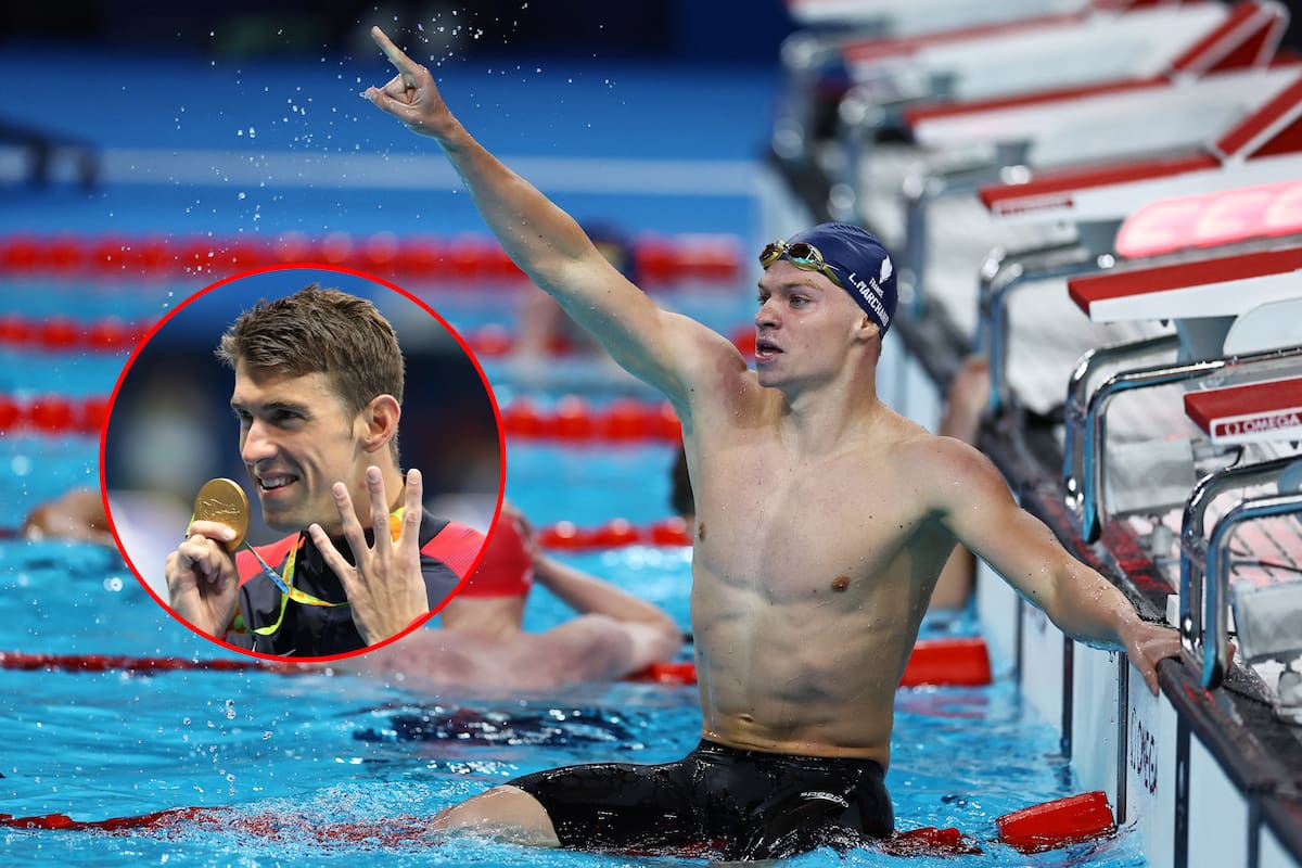 Leon Marchand supera a Michael Phelps y rompe el récord olímpico en los 400 metros en París 2024