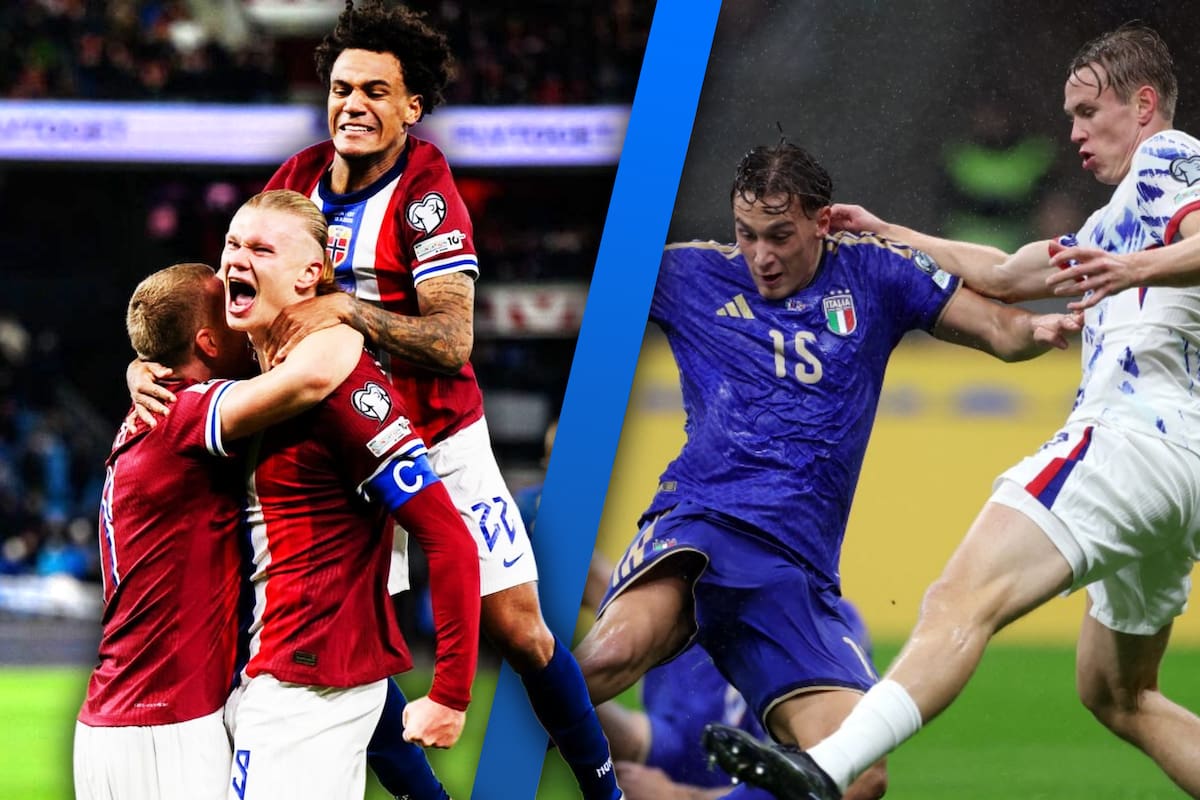 Noruega golea a Italia y la manda al repechaje del Mundial: Goles, resumen y mejores momentos