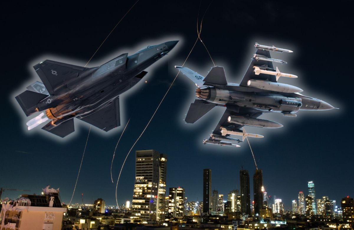 Irán anunció el derribo de un caza F-15E estadounidense y ataques con misiles Khorramshahr-4 contra Israel y objetivos de EEUU en Medio Oriente. | Foto: CENTCOM/Xinhua