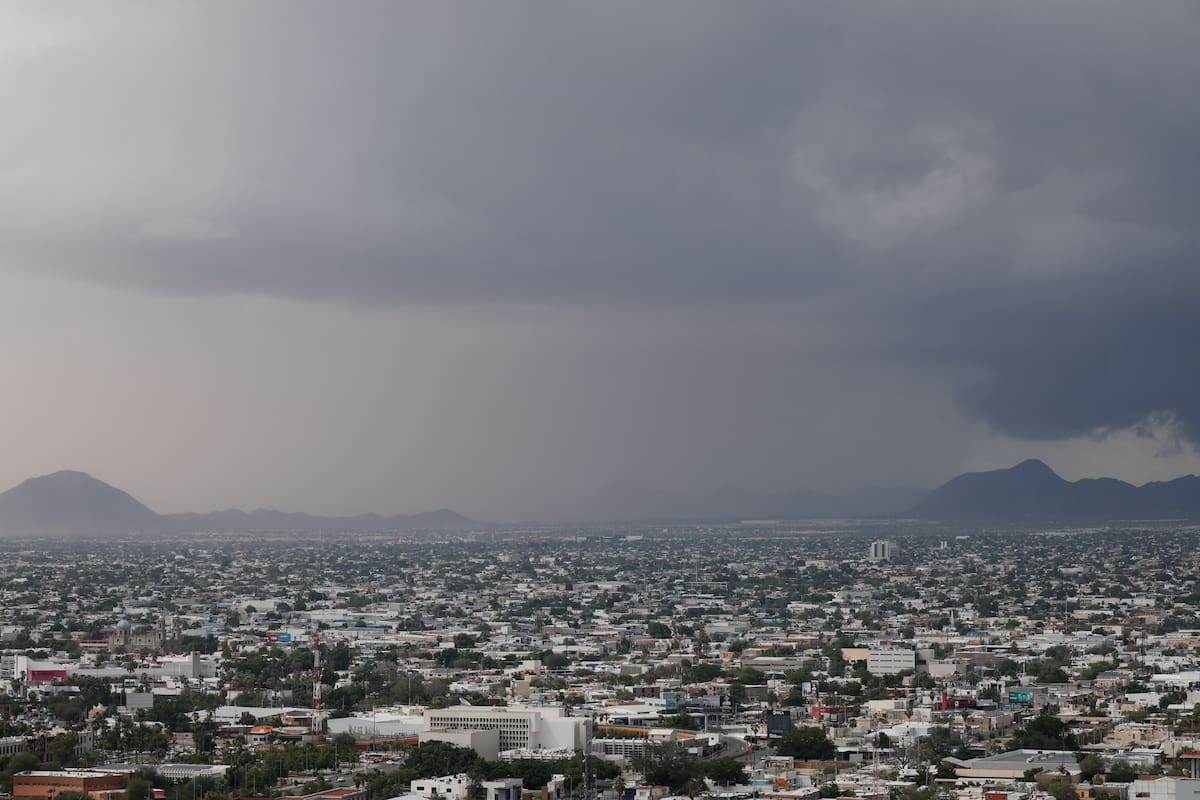 Conagua prevé que un río atmosférico lleve lluvias a Sonora desde el jueves, con precipitaciones ligeras al inicio y de fuertes a intensas en algunos sectores el viernes
