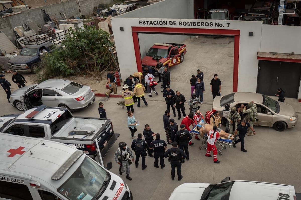 Llegan tres ‘baleados’ a pedir auxilio a Estación de Bomberos