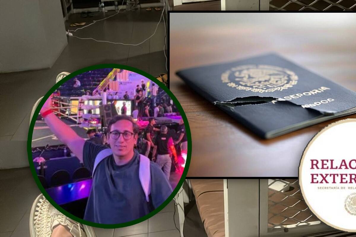 Mexicano es detenido en Tailandia por rasguño en su pasaporte; SRE lo salva a tiempo para Navidad