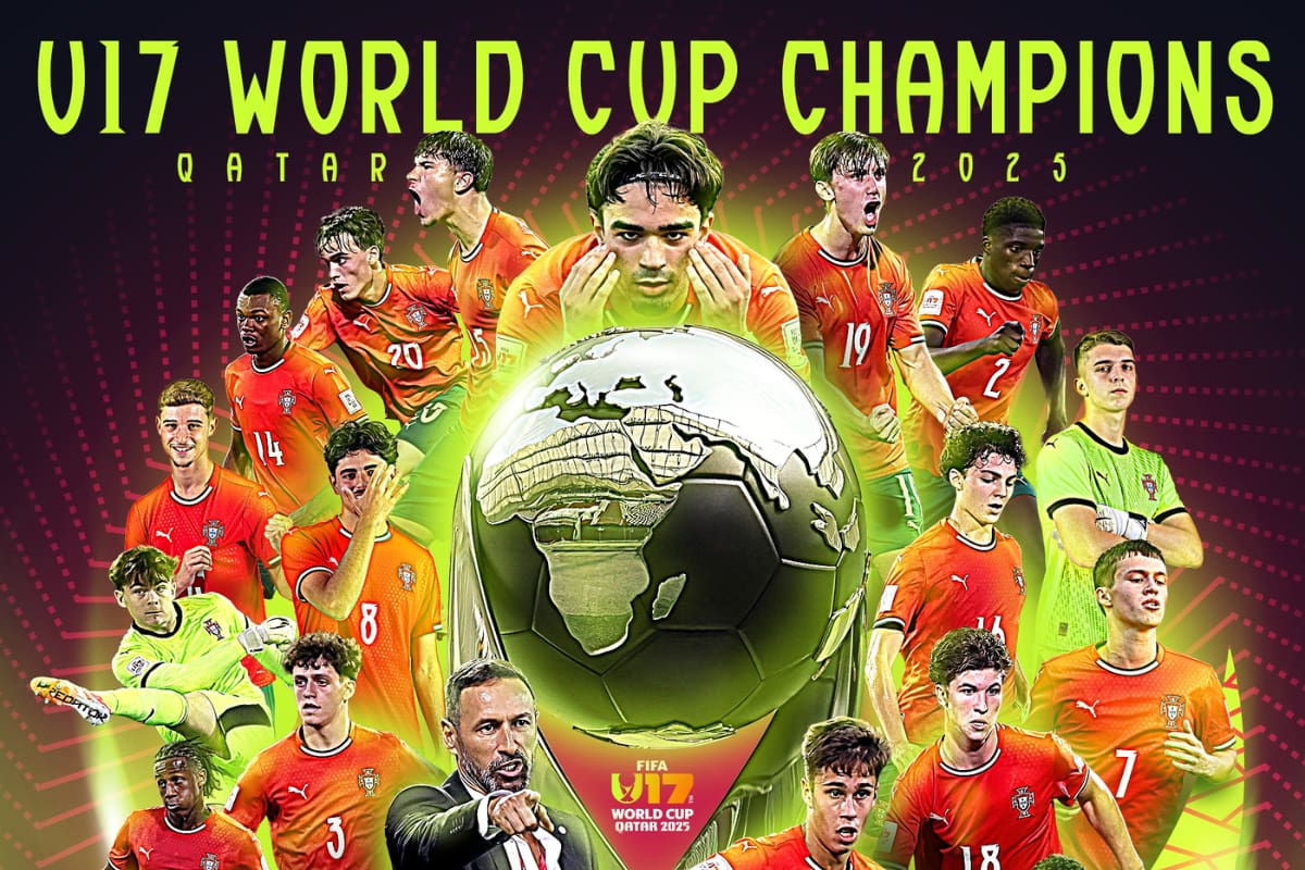 Portugal se proclama campeón del Mundial Sub 17 por primera vez en su historia