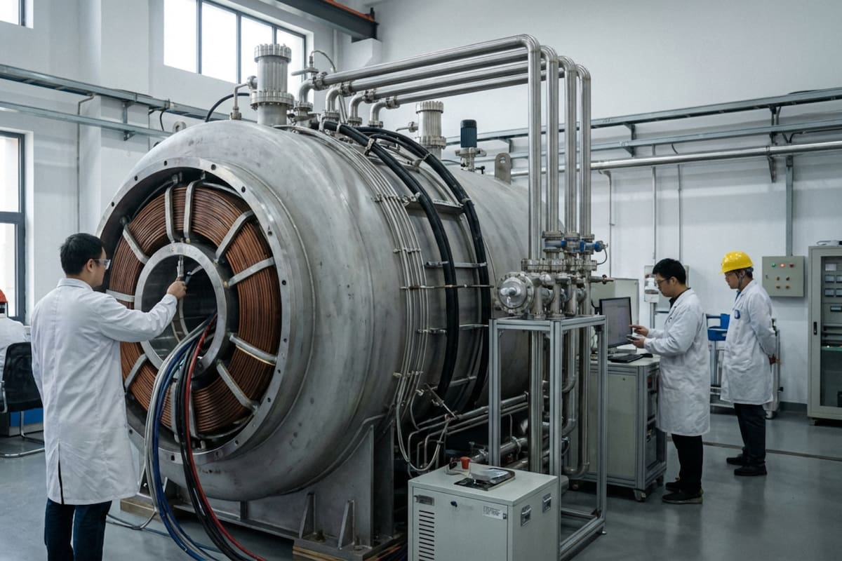 China construye un imán 700 mil veces más potente que el campo magnético de la Tierra y establece un nuevo estándar mundial para la investigación científica