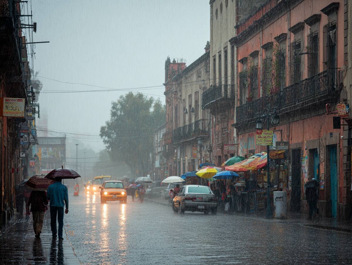 Las lluvias pronosticadas podrían estar acompañadas de descargas eléctricas y caída de granizo, además de incrementar los niveles de ríos y arroyos, provocar deslaves, encharcamientos e inundaciones en zonas bajas.