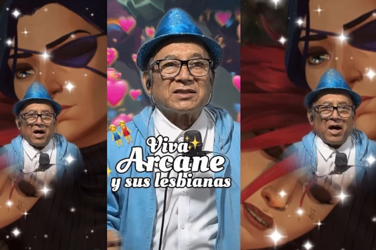 El señor Viyui hace promoción de “Arcane” para Netflix: “¡Qué vivan las lesbianas!”