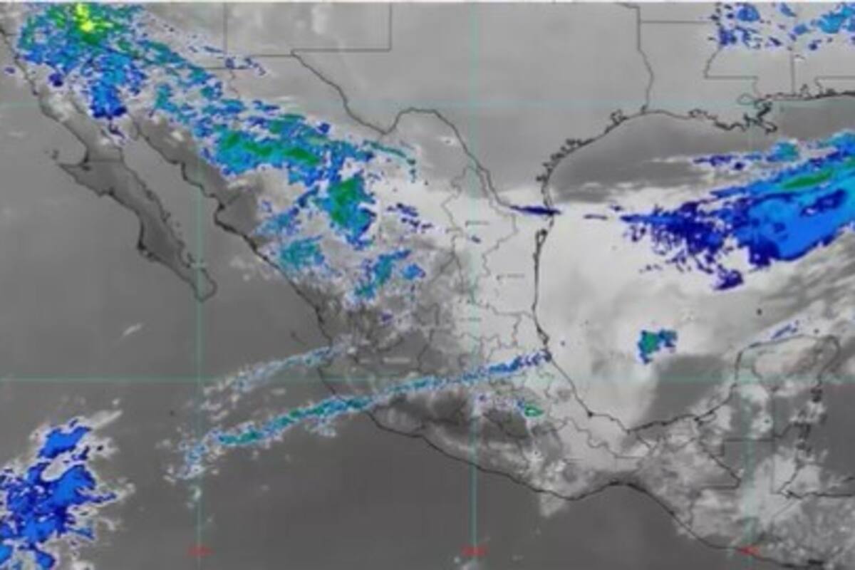 Clima México: ¡Tome precauciones! Habrá lluvias persistentes y chubascos en gran parte del País