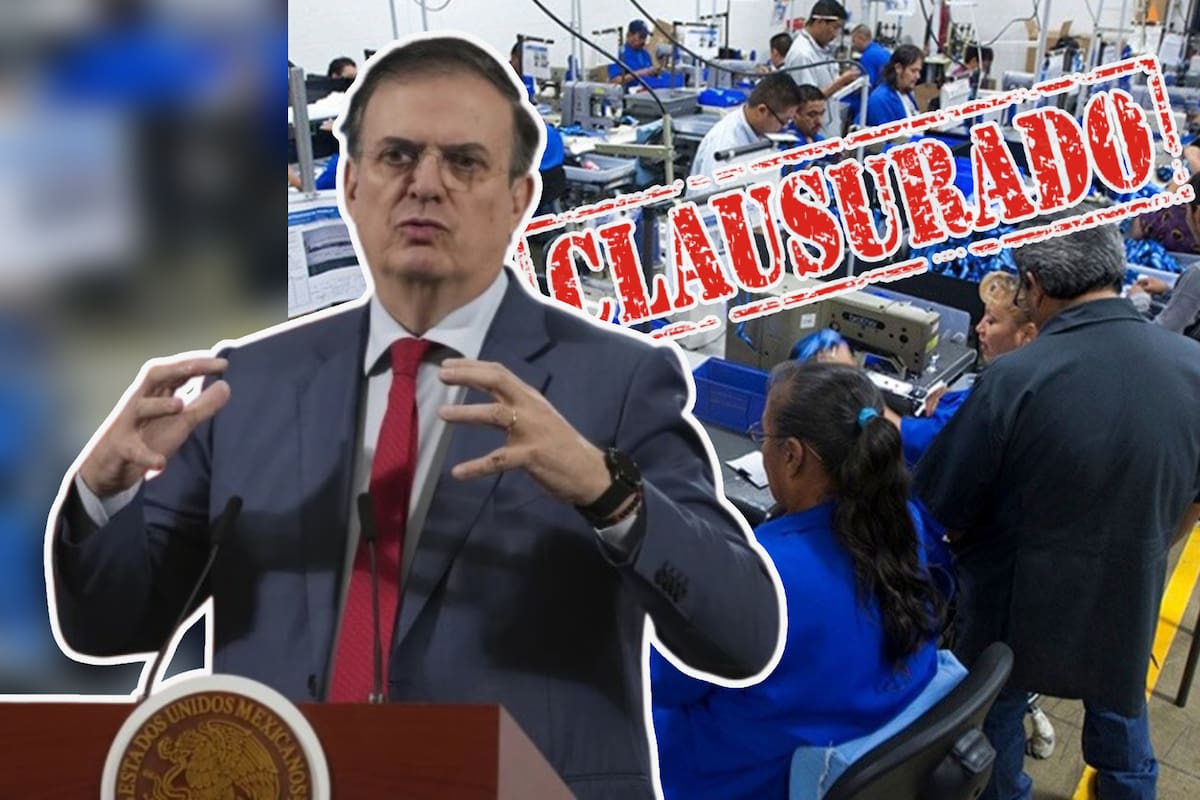 Ebrard cancela 416 permisos a maquiladoras por no presentar reporte anual: ¿Puede cerrarlas?