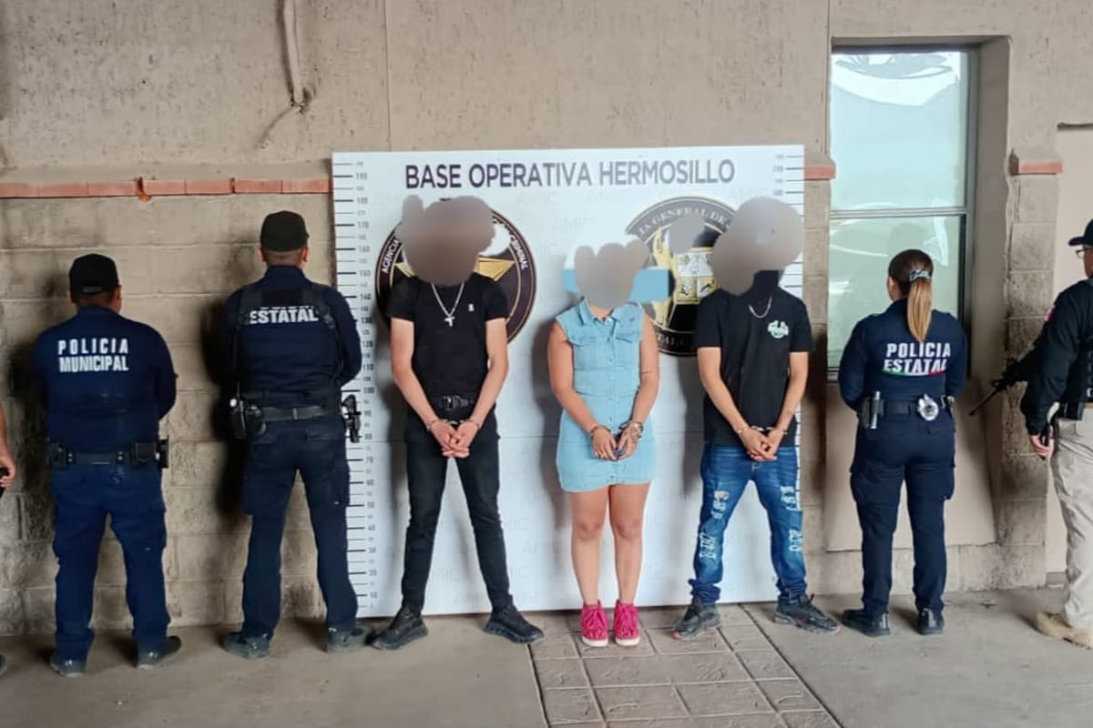Autoridades de Hermosillo informan sobre detenidos tras persecución policial por auto robado