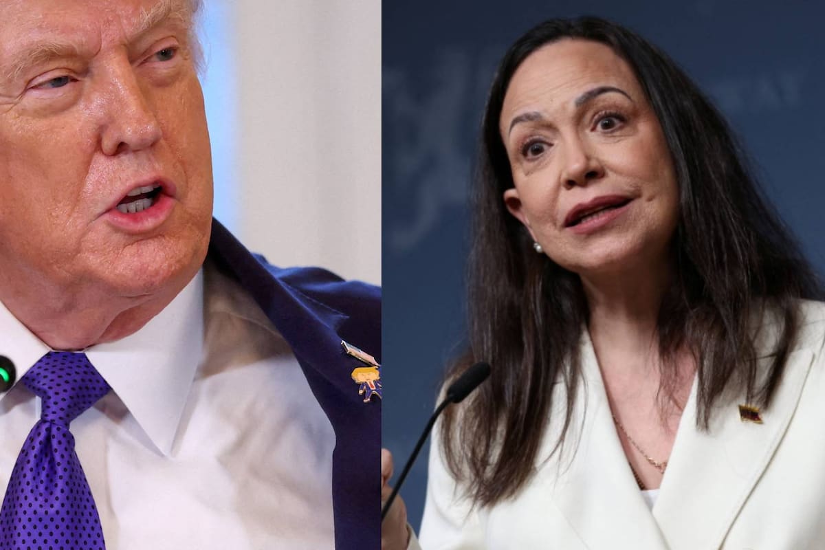 Cambian para el jueves reunión entre Trump y María Corina Machado para abordar la situación de Venezuela