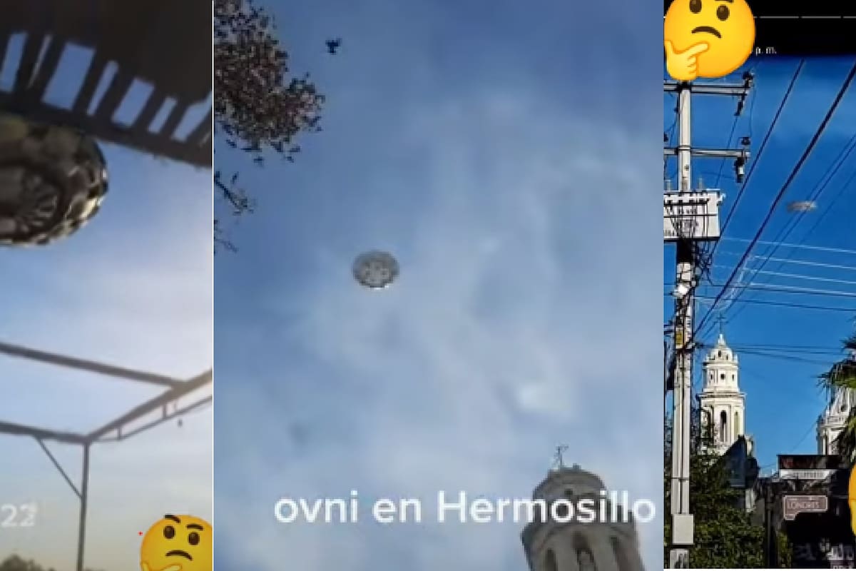 Ovnis en Hermosillo: Se viralizan en Tik Tok montajes de platillos voladores en cielo de la capital sonorense