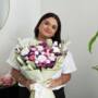 Flores que no necesitan agua: emprendedora mexicalense crea ramos con velas de cera de soya