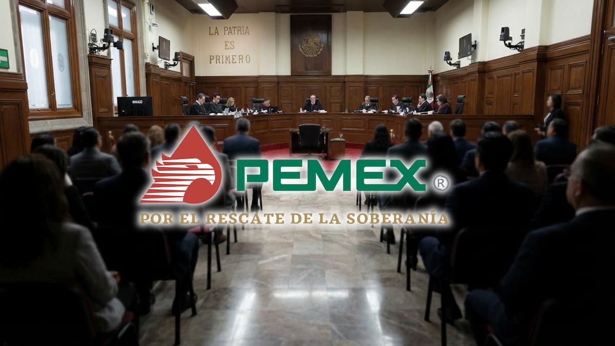 La SCJN estableció que Pemex debe reconocer pensiones por fallecimiento a familiares directos aunque no estén registrados como beneficiarios. (Gemini/Canva)