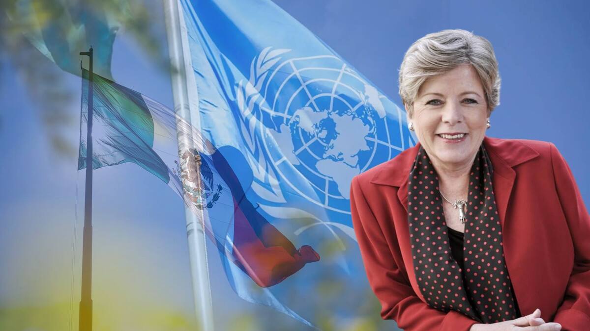 Alicia Bárcena representará a México en la 79ª Asamblea General de la ONU