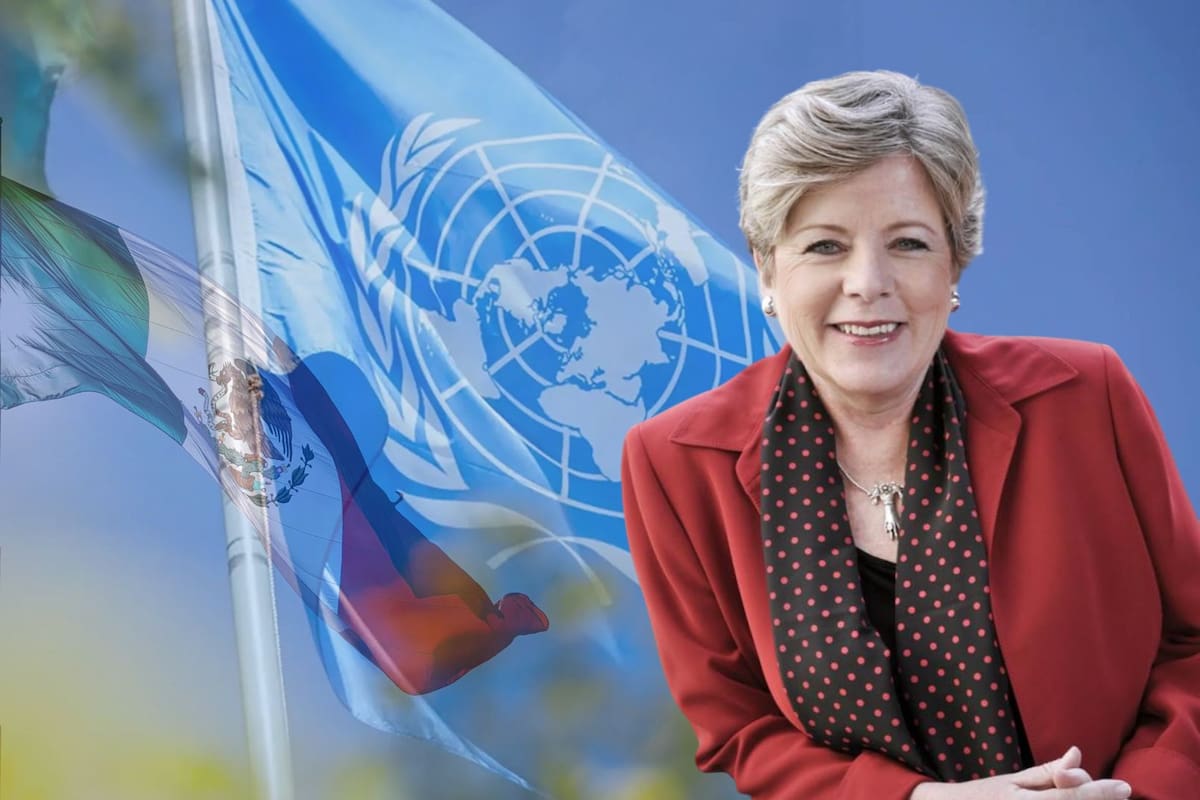 Alicia Bárcena representará a México en la 79ª Asamblea General de la ONU: Abordará temas de migración, crisis climática, tráfico de drogas y armas