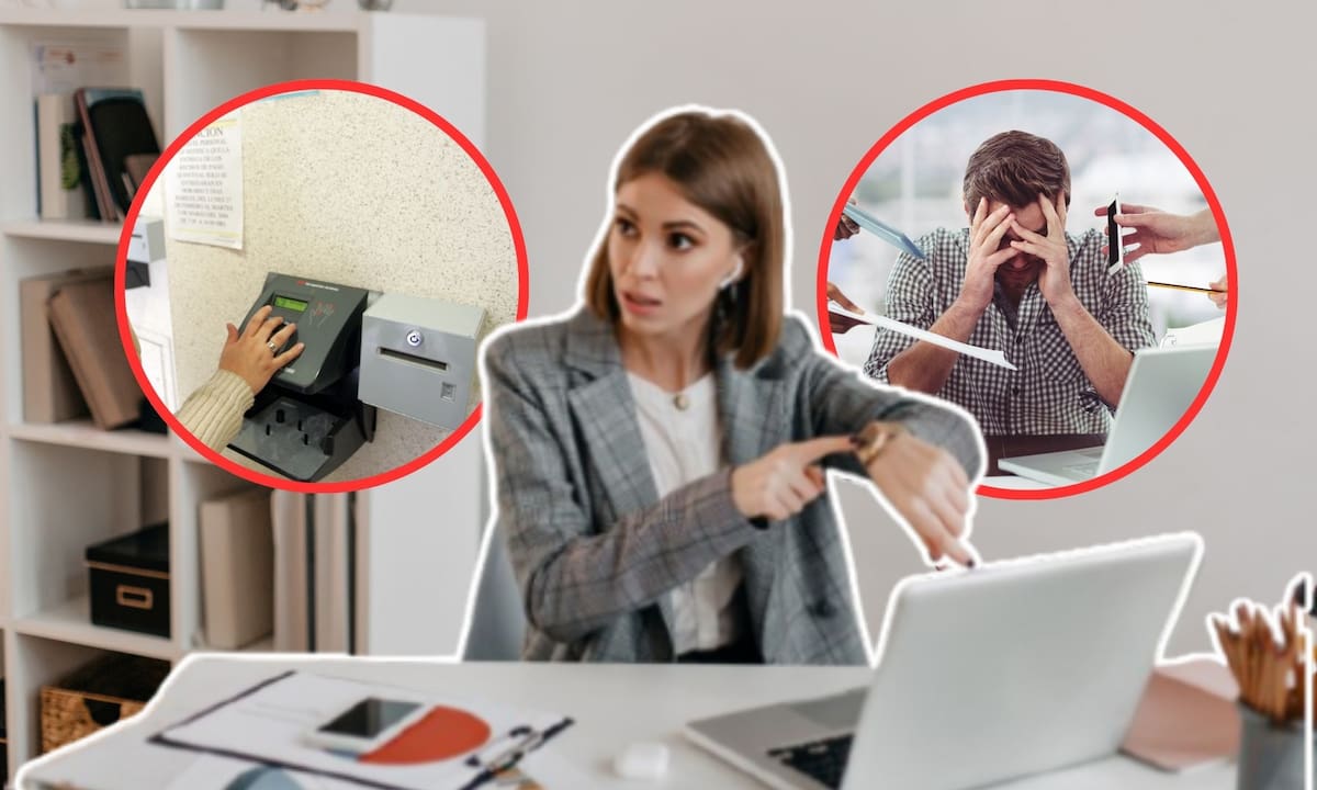 La Ley Federal del Trabajo obliga al registro digital en 2026 para garantizar el pago de horas extras, aunque especialistas advierten riesgos de hipervigilancia y estrés laboral: ¿podría el reloj checador incurrir en acoso laboral? | Magnific