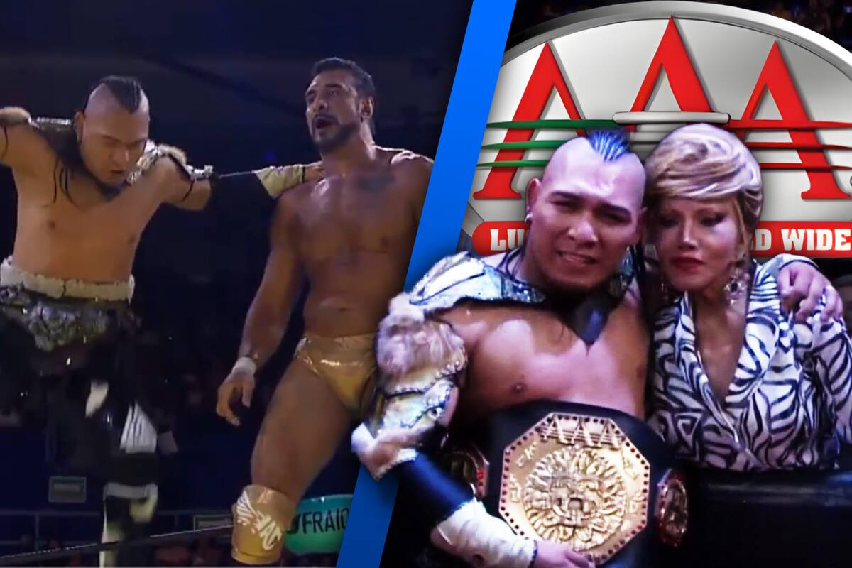 ¡Nuevo Megacampeón! Hijo del Vikingo vence a Alberto El Patrón en AAA