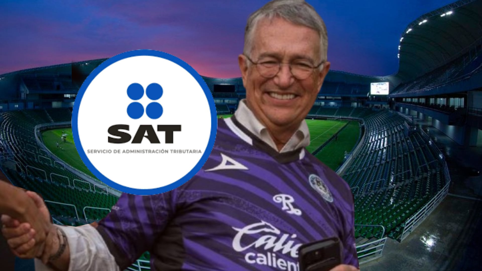 Ricardo Salinas Pliego es señalado de anunciar una supuesta obra pública, cuyos fondos solo beneficiaron al Mazatlán FC. | Especial