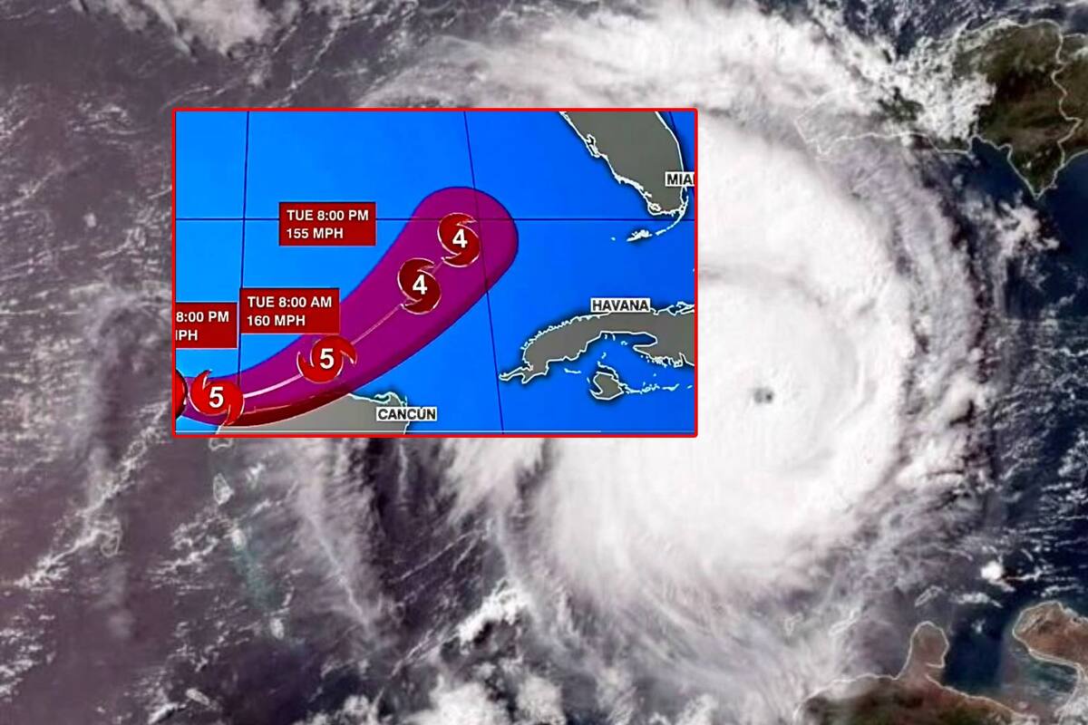Acecha a México el huracán más intenso del 2024; Milton afectaría a este estado