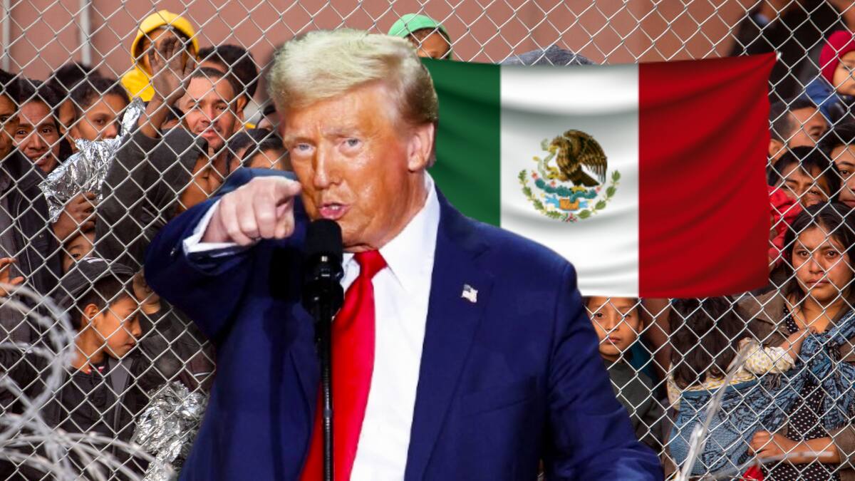 Las amenazas de Trump contra México: De los aranceles a la deportación masiva. Foto: Especial
