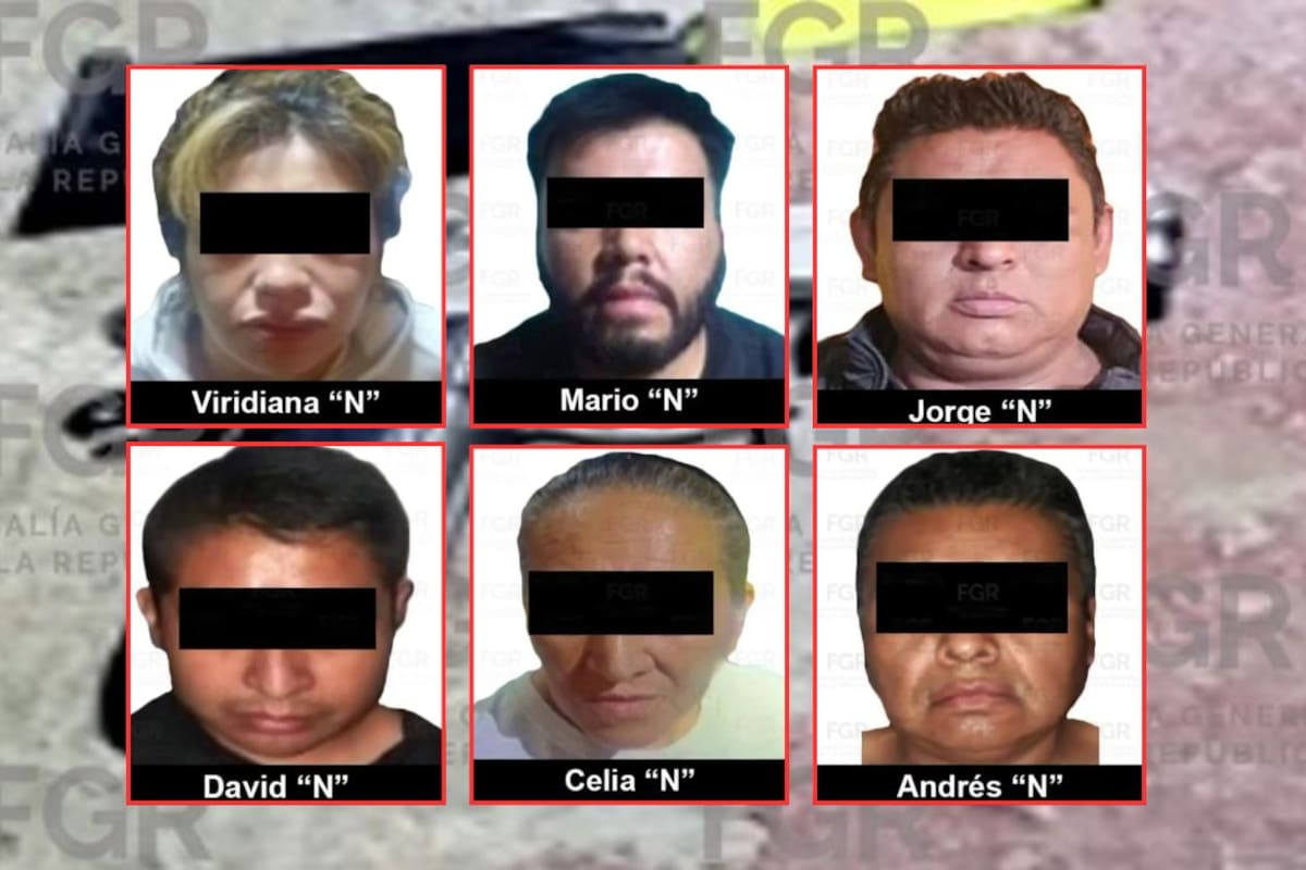 Cae banda de narcomenudeo que operaba en Texcoco y CDMX; FGR vincula a proceso a seis personas y asegura drogas y armas