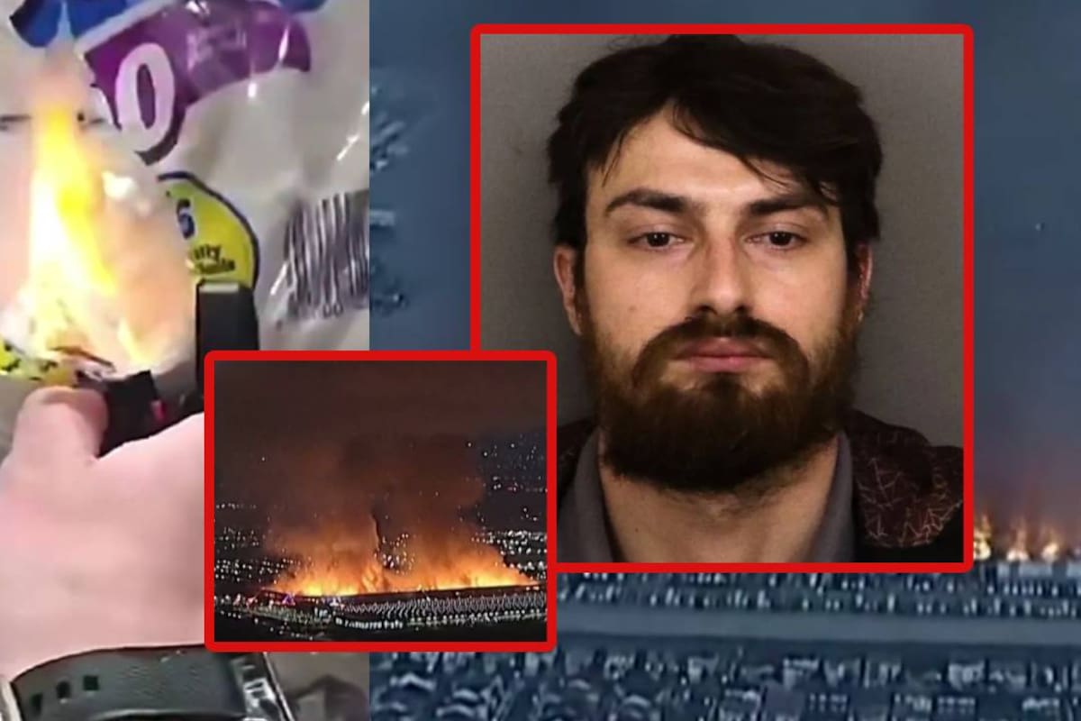 Un empleado de 29 años incendió un almacén de Kimberly-Clark quemando papel higiénico, dejando pérdidas de hasta 500 millones de dólares (8,675,000,000 pesos mexicanos) y ahora enfrenta cargos federales con penas de hasta 20 años de prisión | VIDEO