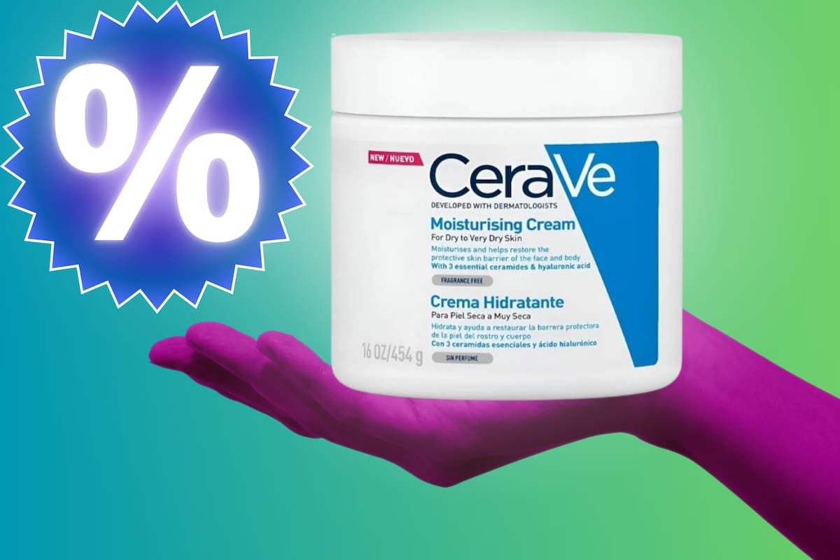 Hidratación profunda con respaldo dermatológico: la nueva crema de CeraVe llega con 25% de descuento