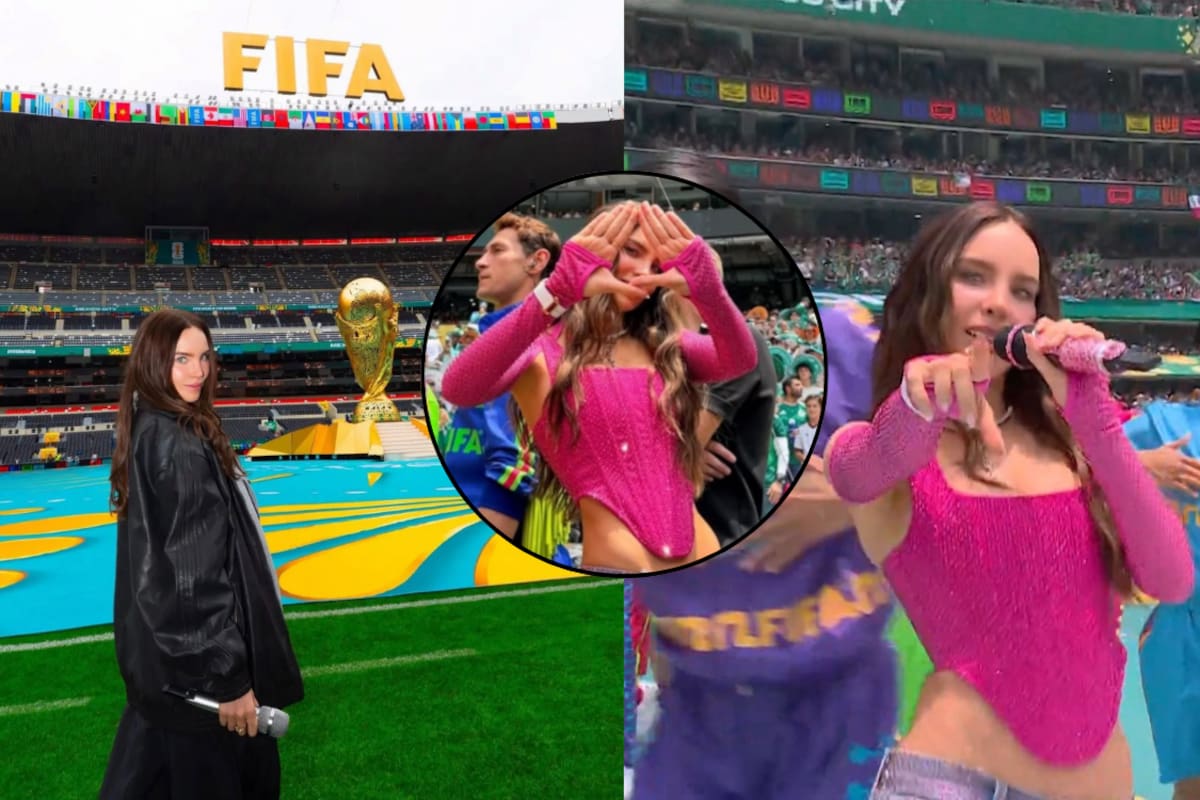 ¿Qué significa la señal que hizo Belinda en el Mundial 2026? Esto se sabe