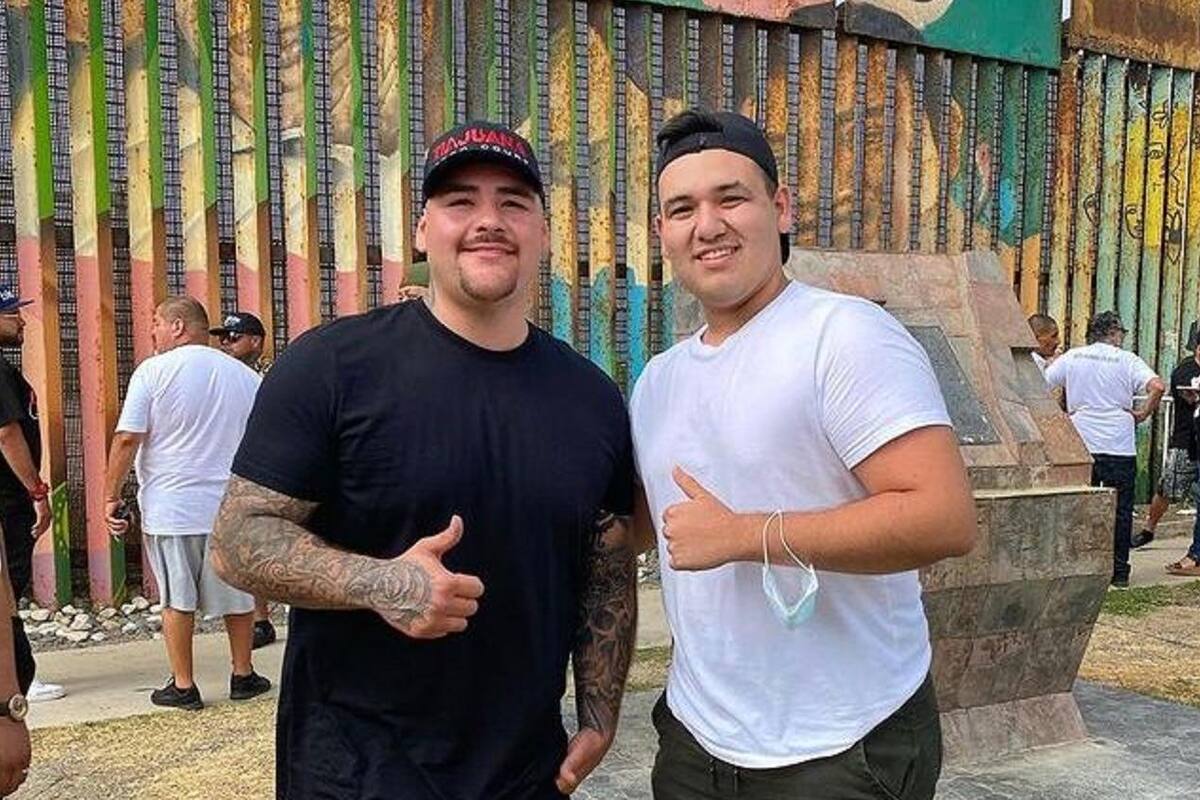 Andy Ruiz hace actividades altruistas en Tijuana