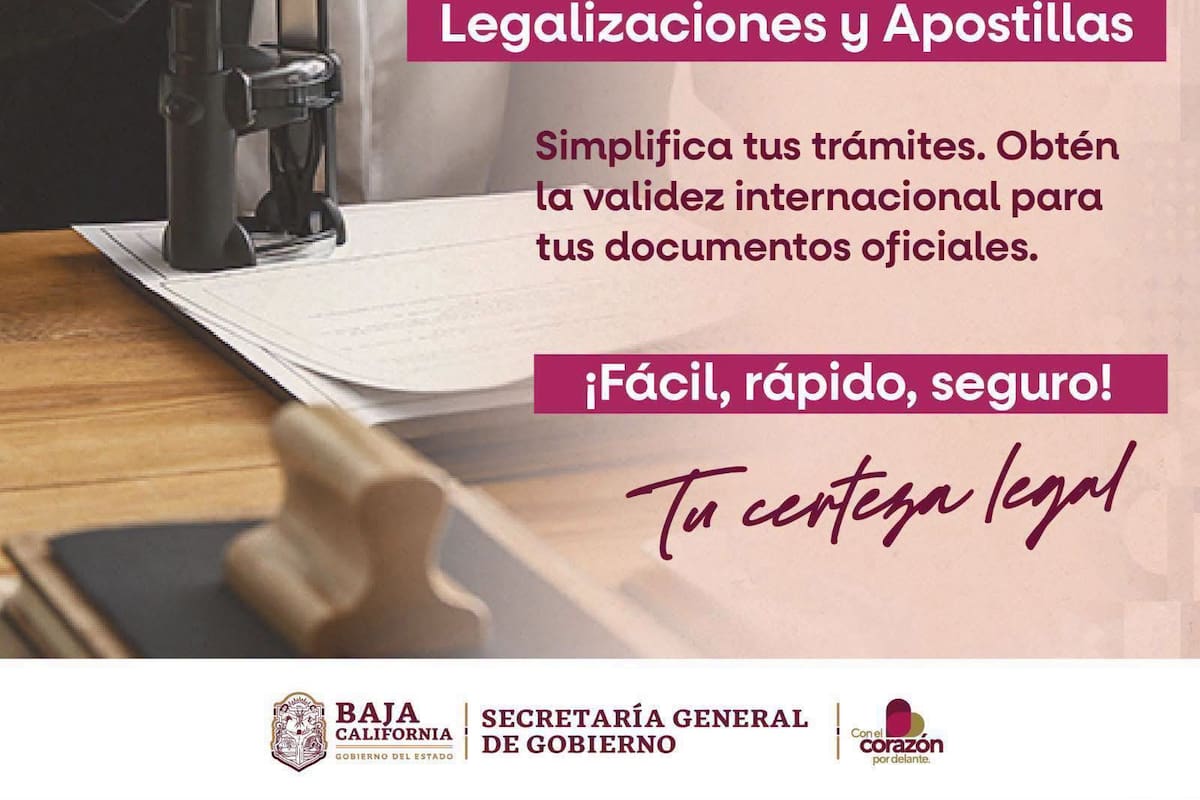 Abren en San Felipe oficina para tramitar apostillas sin salir del municipio