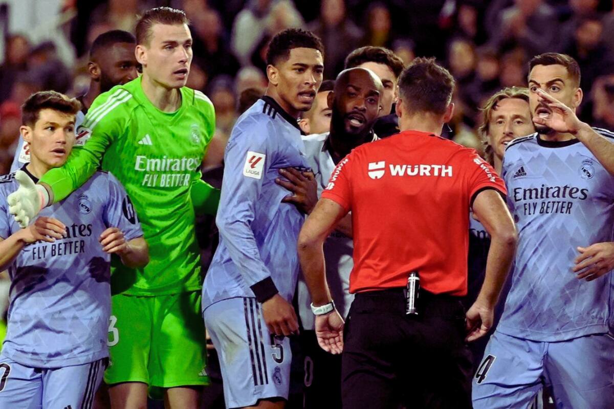 LaLiga: Polémica arbitral marca el empate 2-2 entre Real Madrid y Valencia