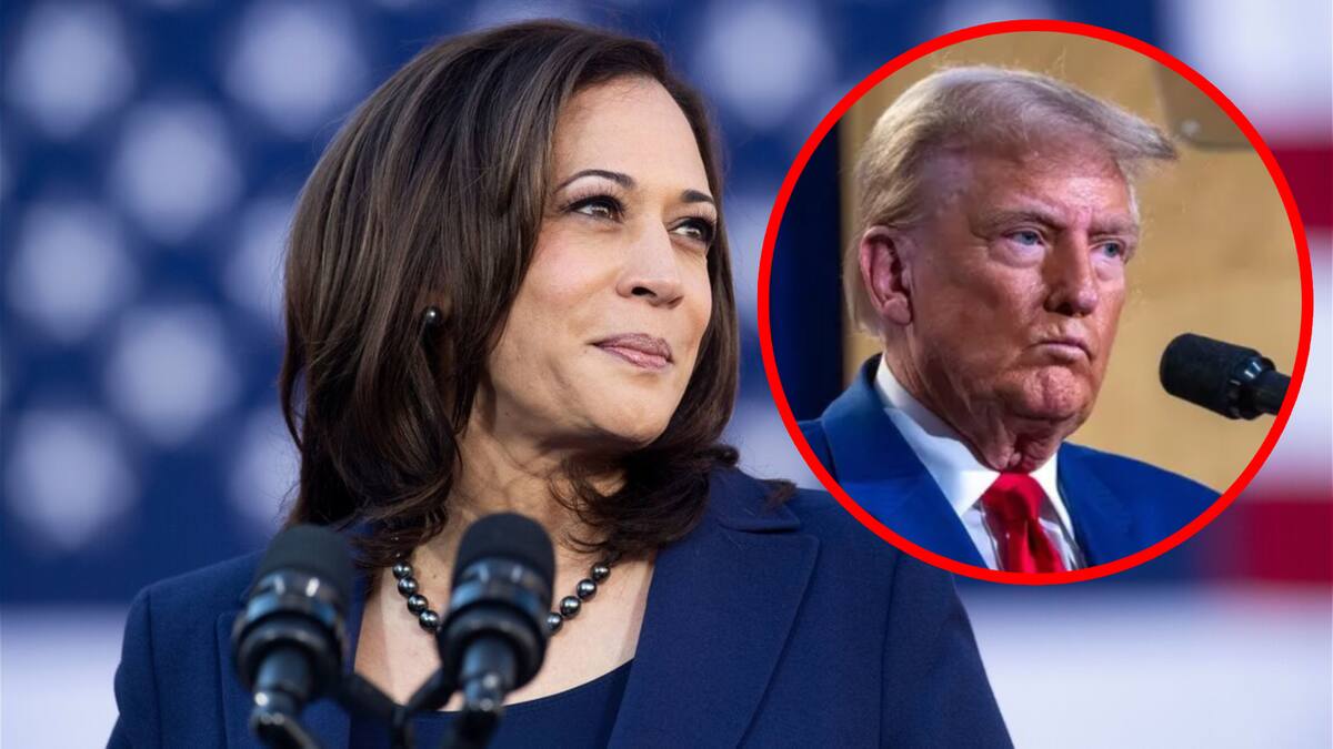 Kamala Harris aventaja a Trump en las encuestas tras ganar el debate presidencial, según un sondeo de Ipsos para Reuters. | Crédito: Banco digital GH/Especial.