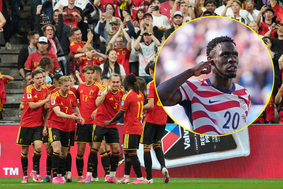 Selección de Bélgica tacha de “poco transparente” a la FIFA tras quitarle la expulsión al estadounidense Folarin Balogun, previo a su partido de Octavos de Final