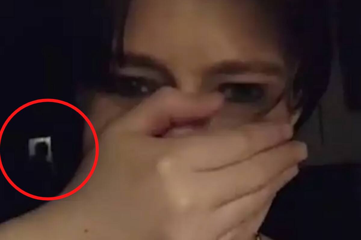 VIDEO: Aparece “fantasma” en el fondo de video que se tomaba una mujer para Tik Tok
