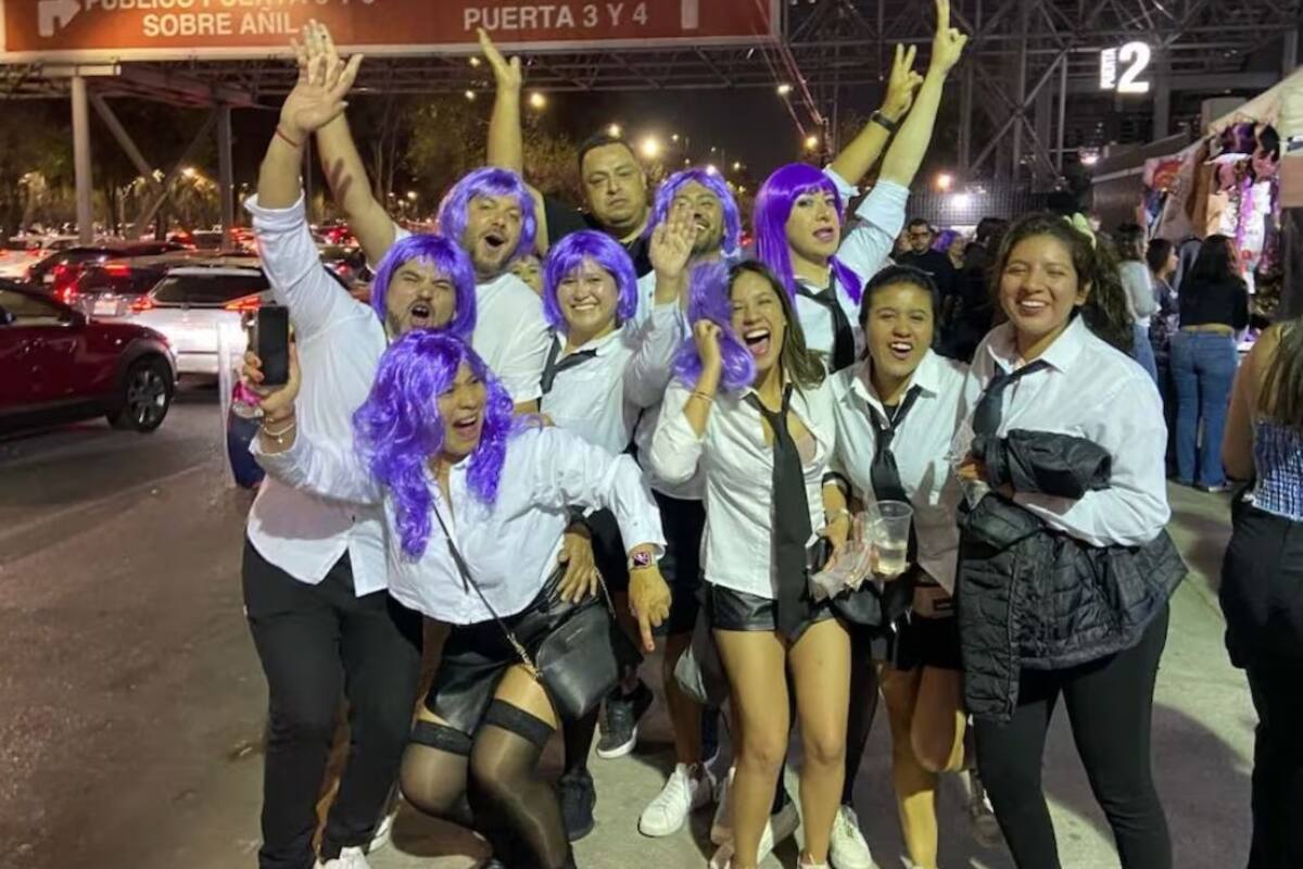 Ya tienes tu peluca morada para el show de Shakira