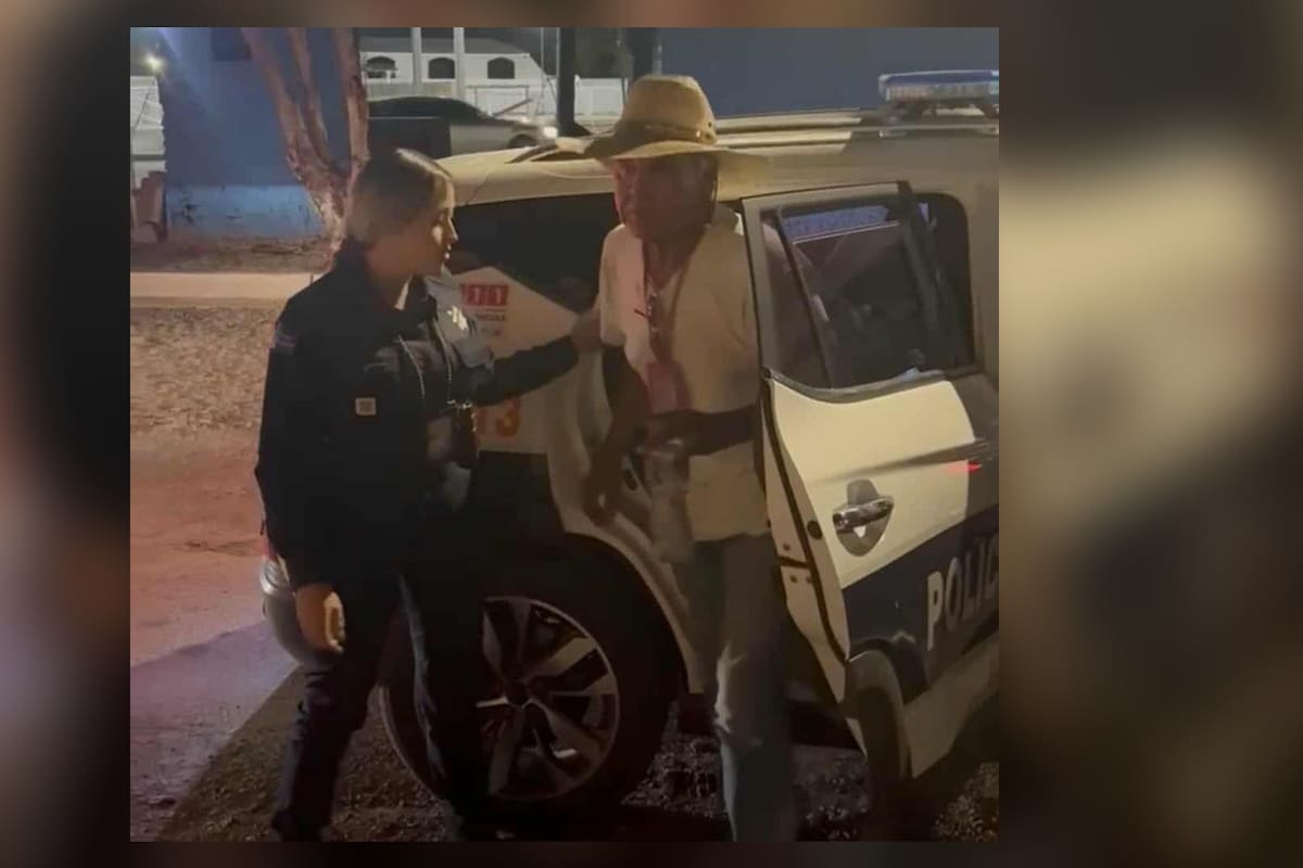 Señor se confunde, toma camión y cree que iba al trabajo por la mañana, hasta que los pasajeros desearon “buenas noches” al chofer; Policía de Hermosillo lo auxilian